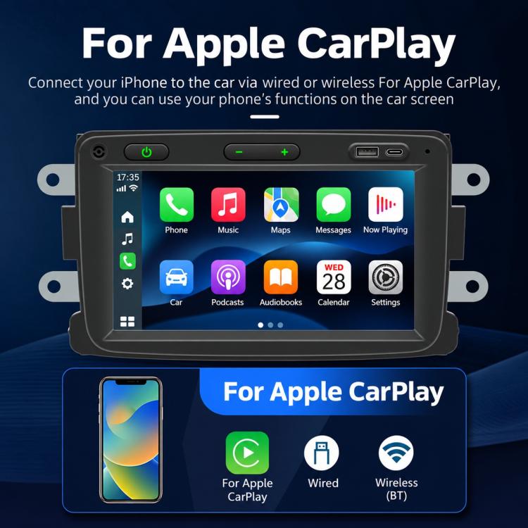 7 inch Car MP5 Player Wireless Central Control Smart Screen for Renault Dacia 2016–2018 — view 4