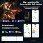 E910 Screenless ECG Fitness Tracker Health Band, Support Heart Rate Monitoring / Menstrual Period Reminder / Stress Monitoring