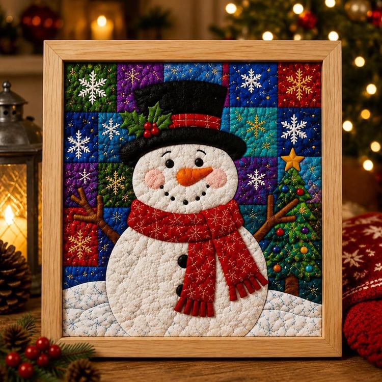 DIY Christmas Fabric Art Painting Kit — Christmas Stocking