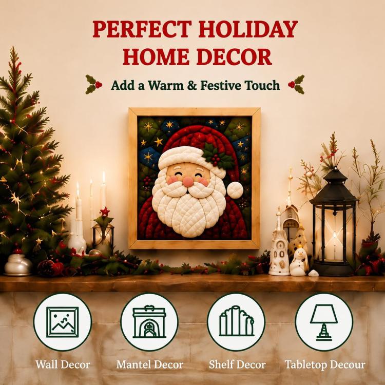 DIY Christmas Fabric Art Painting Kit — view 13