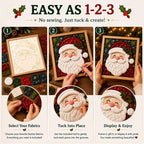 DIY Christmas Fabric Art Painting Kit — view 14