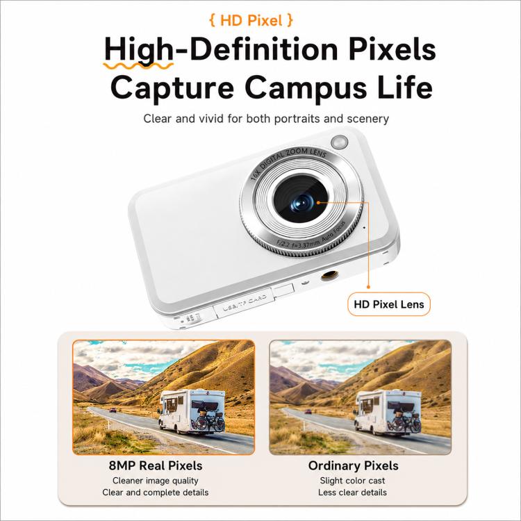 DC317 Dual-Camera 4K High-Definition Digital Beauty Filter Camera — view 7
