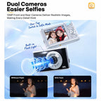 DC306L Dual Lens 13MP High-Definition Digital Compact Camera — view 15