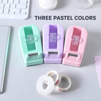 Macaron Colors Tape Seat Tape Cutter Office Supplies — view 12