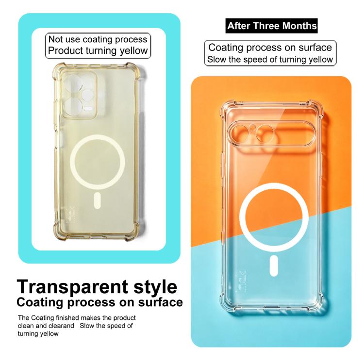 imak Magnetic Shockproof Airbag TPU Phone Case