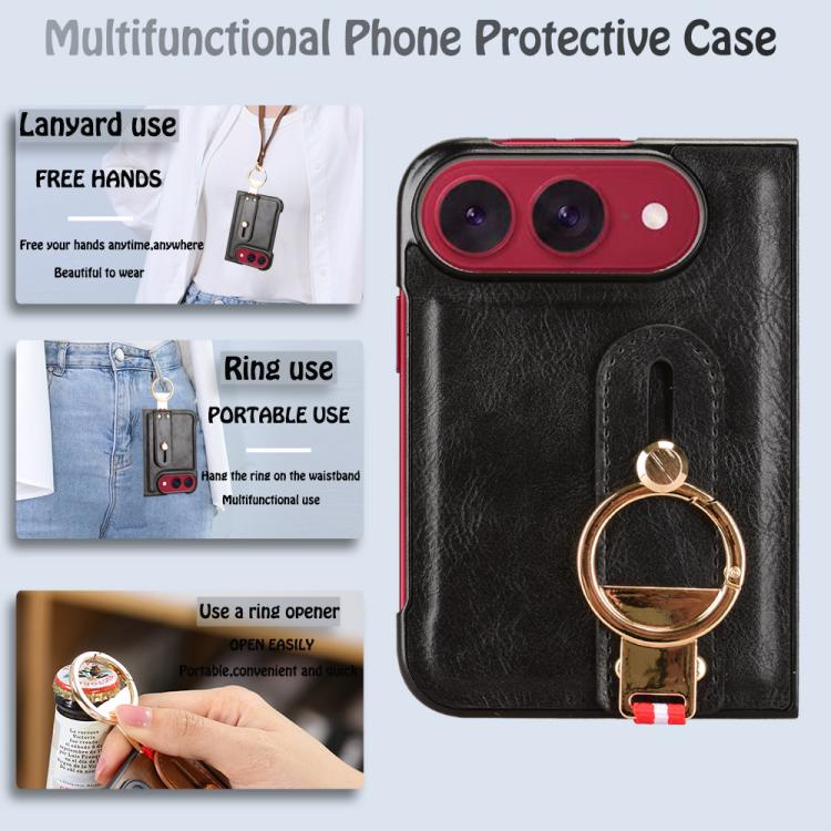 Wristband Leather Back Phone Case