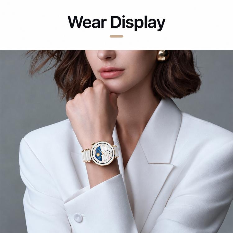xDfind True Ceramic Stainless Steel Watch Band