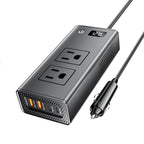 M6800 Car Cigarette Lighter to AC 110V Output, USB-A, Type-C Smart Digital Display Car Inverter, 60cm Cable Length