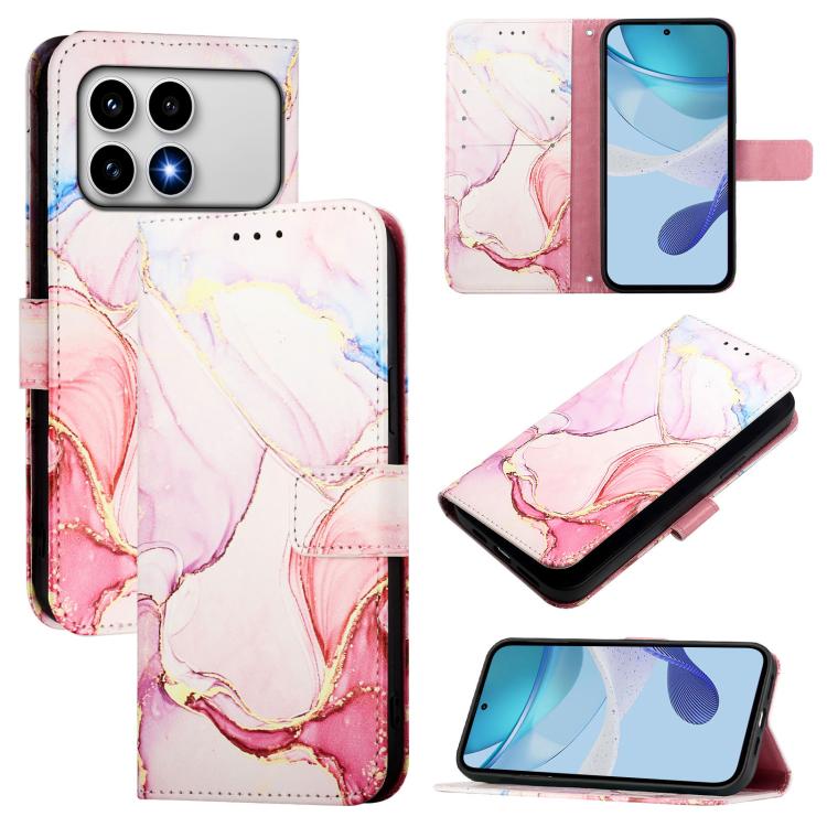 PT003 Marble Pattern Flip Leather Phone Case — view 18