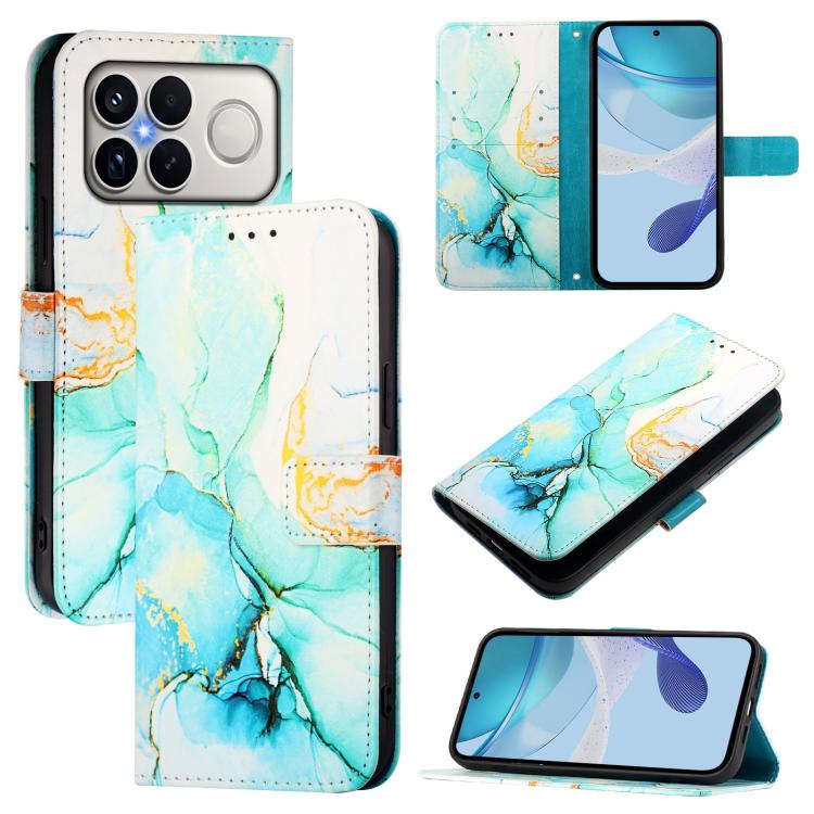 PT003 Marble Pattern Flip Leather Phone Case — view 16