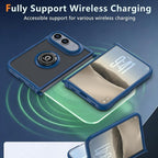 Q Shadow 1 Series TPU + PC Phone Case with Ring