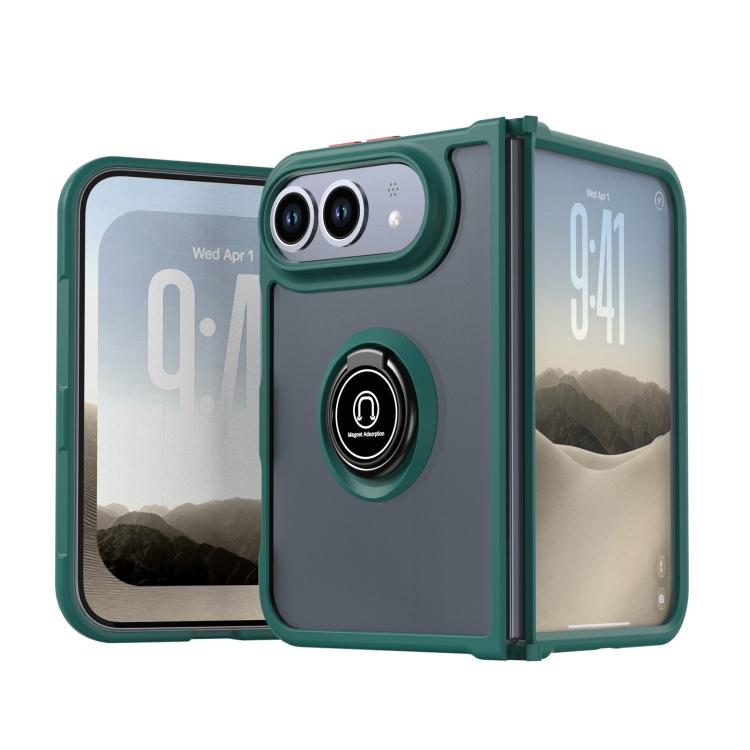 Q Shadow 1 Series TPU + PC Phone Case with Ring