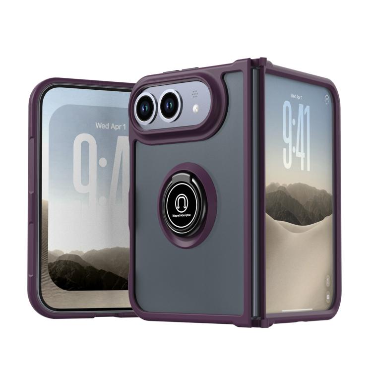 Q Shadow 1 Series TPU + PC Phone Case with Ring