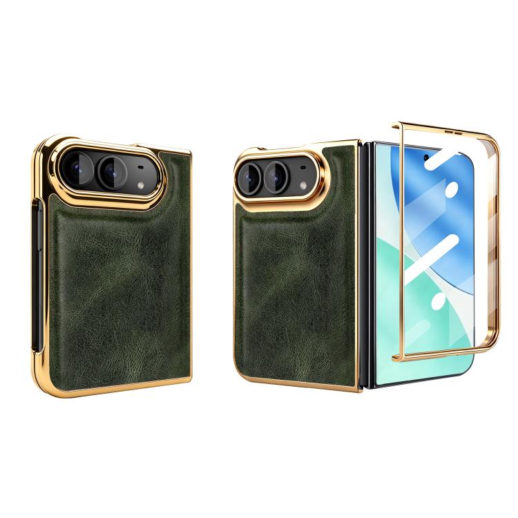 VIETAO Crazy Horse Texture PU Phone Case