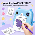 A21 2.4 inch 2400w HD Kids Instant Print Camera — view 6