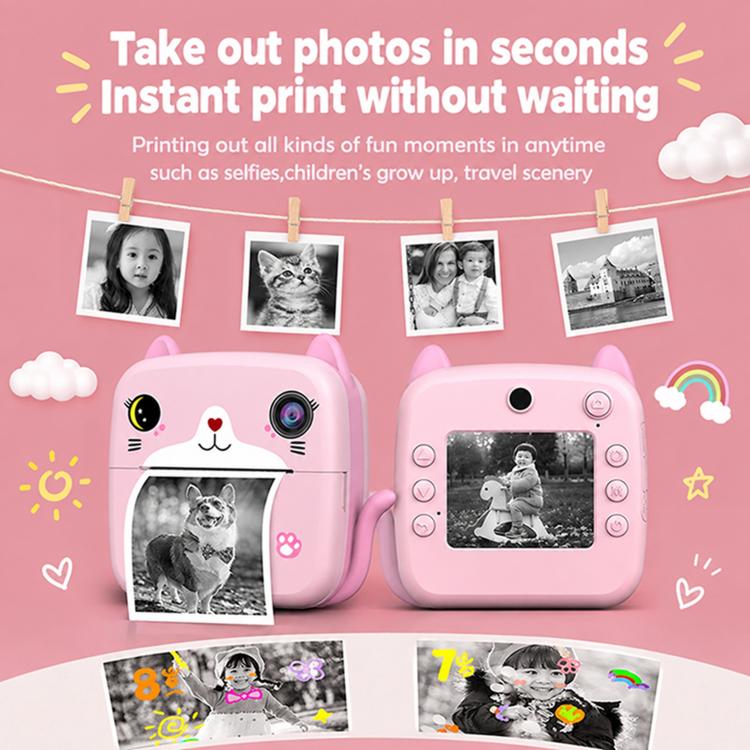 A21 2.4 inch 2400w HD Kids Instant Print Camera — view 8