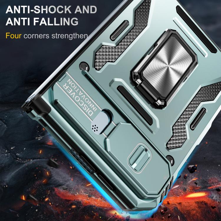 Armor PC Hybrid TPU Camera Shield Phone Case