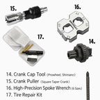 BIKERSAY BT001X Multi-functional Bicycle Repair Tool Kit — view 8