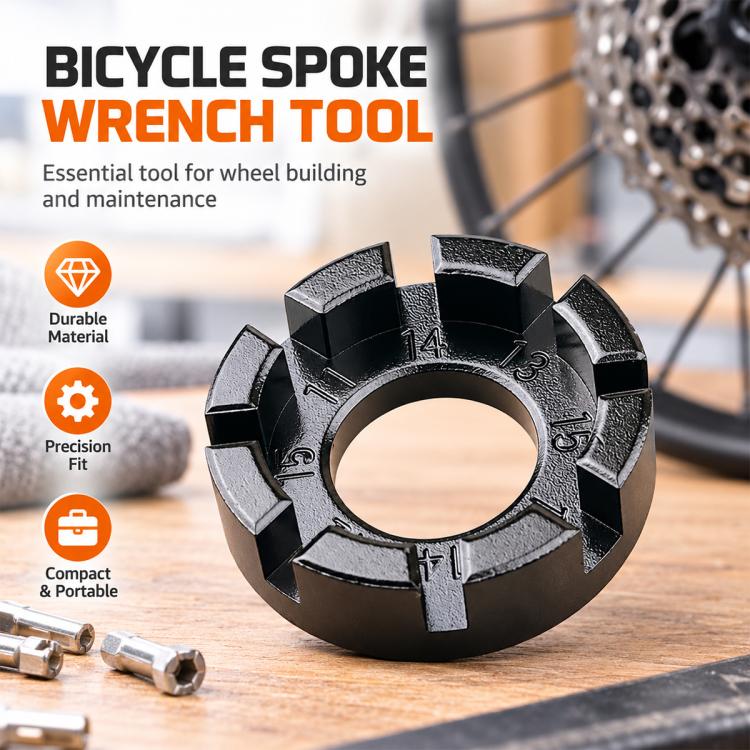BIKERSAY BT057A Bicycle Spoke Wrench Rim Adjustment Tool — view 3