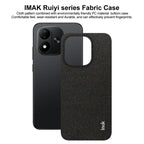 imak Ruiyi Series Cloth Texture PU + PC Phone Case — For Redmi Note 17 Pro 5G Global 163.5mm
