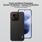 imak Ruiyi Series Red Ring Carbon Fiber Texture Phone Case