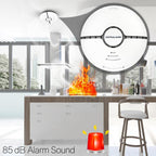 85dB High-Sensitivity WiFi Smoke Detector Alarm
