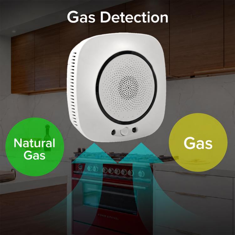 WIFI 75dB Natural Gas and Coal Gas Sensor Detector Alarm