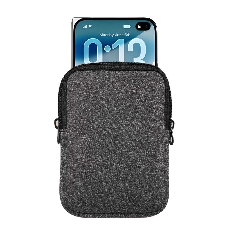 Universal Foldable Phone Waist Bag with Neck Hanging Strap — view 11