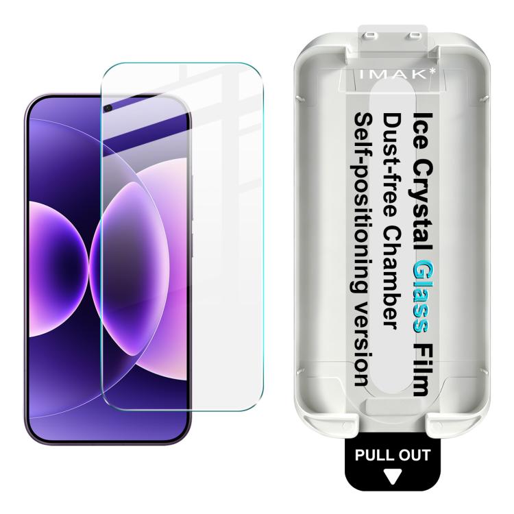 imak Dust-Free Chamber Locator Ice Crystal Glass Film, Support Fingerprint Unlocking — view 15