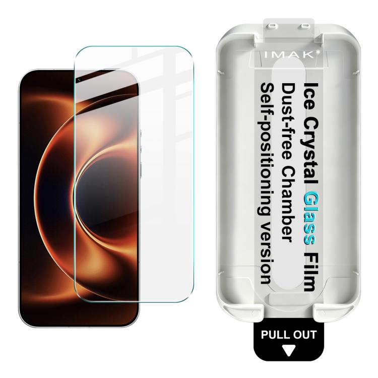 imak Dust-Free Chamber Locator Ice Crystal Glass Film, Support Fingerprint Unlocking — view 14