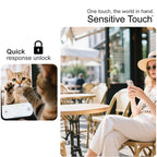 imak Dust-Free Chamber Locator Ice Crystal Glass Film, Support Fingerprint Unlocking