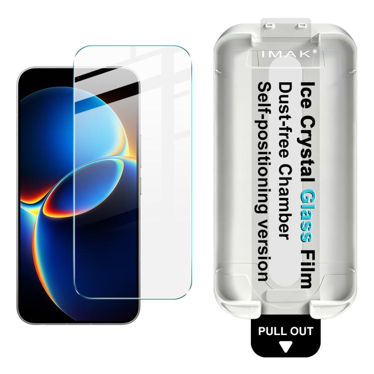 imak Dust-Free Chamber Locator Ice Crystal Glass Film, Support Fingerprint Unlocking — view 13