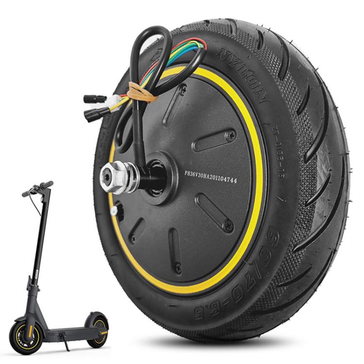 Electric Scooter Fount Hub Motor Assembly with Tire for Ninebot MAX G30 / G30D, Length: 37cm