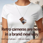 X8 80MP 0.96 inch Mini Thumb Digital Camera — White