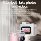 X8 80MP 0.96 inch Mini Thumb Digital Camera — Black