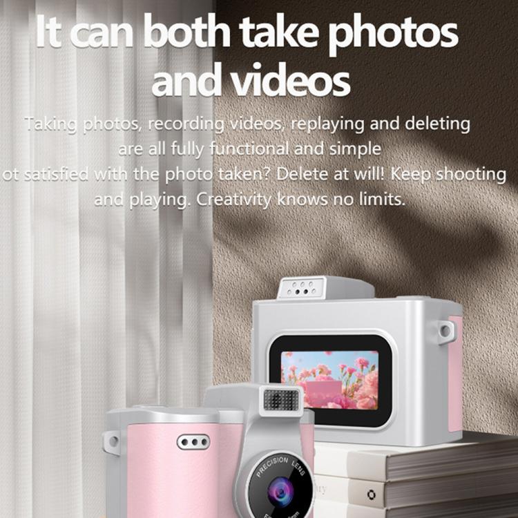 X8 80MP 0.96 inch Mini Thumb Digital Camera — Black