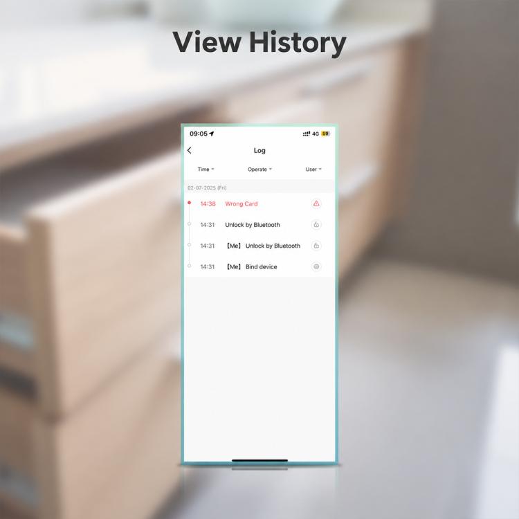 BDL-L1 Graffiti APP Bluetooth Smart Cabinet Door Lock, Supports Remote Control Unlocking — view 11