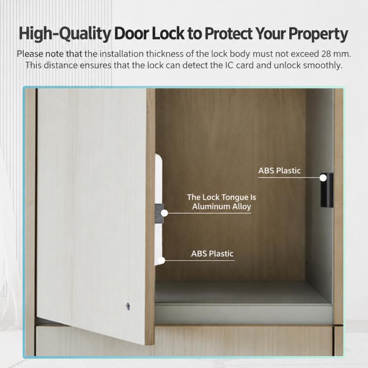 BDL-L1 Graffiti APP Bluetooth Smart Cabinet Door Lock, Supports Remote Control Unlocking — view 8
