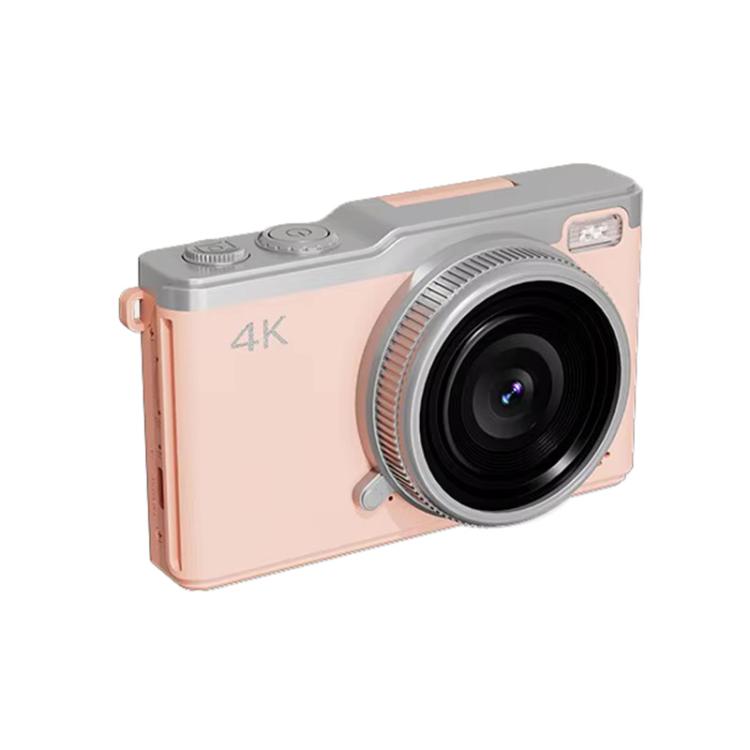 D72 4K Digital Camera with 180 Degree Flip Screen, 5MP Sensor, AF Auto Focus, 16X Digital Zoom and Flash — Black