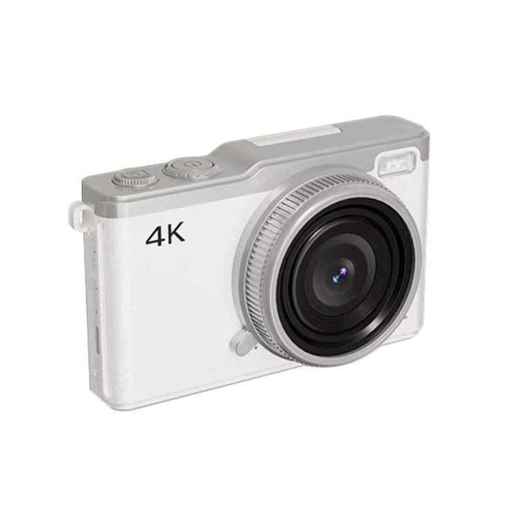 D72 4K Digital Camera with 180 Degree Flip Screen, 5MP Sensor, AF Auto Focus, 16X Digital Zoom and Flash — Pink
