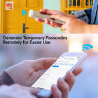 WDL-X1 Graffiti Smart Home Anti-theft Fingerprint Door Lock