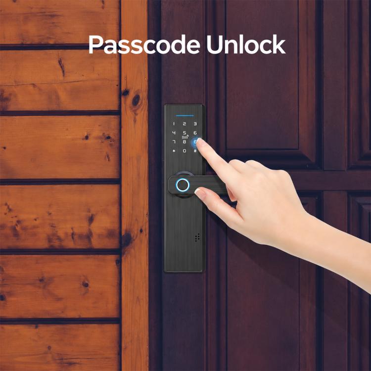 WDL-X1 Graffiti Smart Home Anti-theft Fingerprint Door Lock