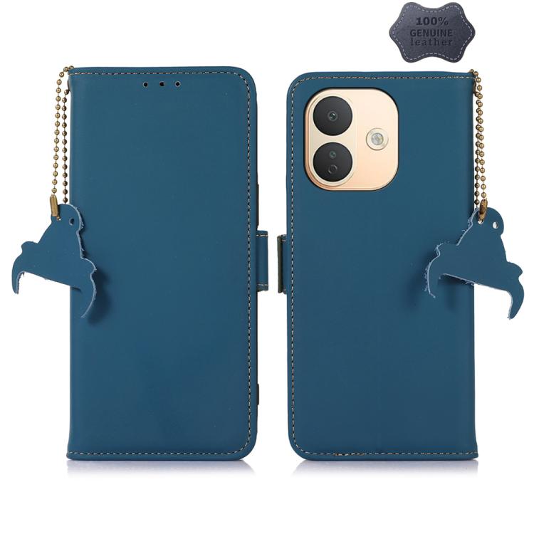 Genuine Leather Magnetic RFID Leather Phone Case — view 13