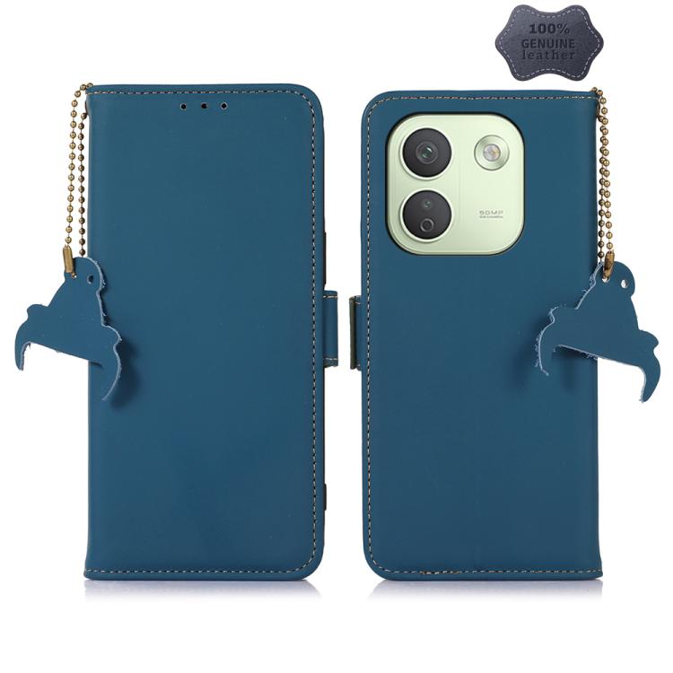 Genuine Leather Magnetic RFID Leather Phone Case — view 9