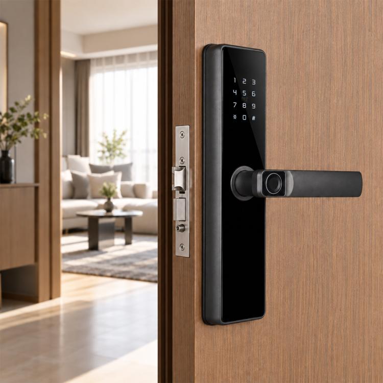 WDL-B2 WiFi Graffiti Smart Entrance Door Fingerprint Password Lock