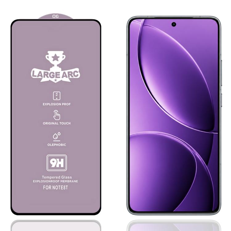 9H 0.18mm High Aluminum Large Arc Tempered Glass Film, Support Fingerprint Unlocking — view 13