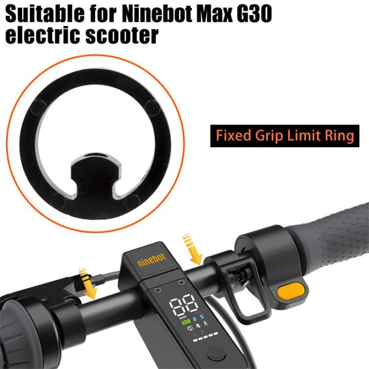 One Pair Electric Scooter Fixed Grip Limit Ring for Ninebot Max G30 / G30D