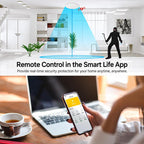 Smart Home PIR Human Motion Sensor with App Timer Remote Control Presence Detector