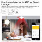 Smart Home PIR Human Motion Sensor with App Timer Remote Control Presence Detector