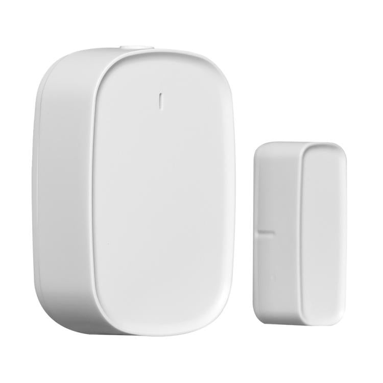 Compatible With ZigBee Smart Home Door Sensor with App Timer Smart Security Door Window Alarm — White